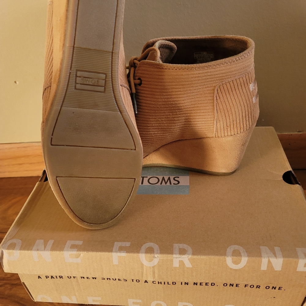 Toms women desert suede Kala Tan booties - Picture 6 of 7